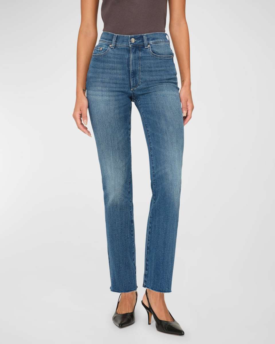Halle Straight High-Rise Instasculpt Jeans